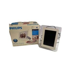 Philips 6.5-Inch Digital Picture Frame (Clear) w 3 Additional Color Frames